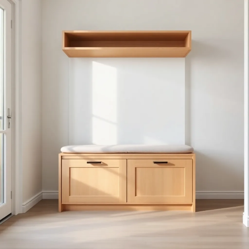 Szafka do przedpokoju z siedziskiem Agata Meble