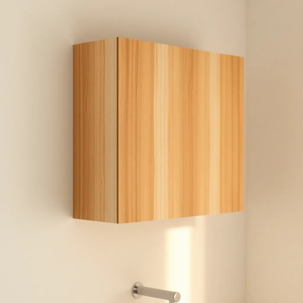 Szafka Drewniana do łazienki wisząca