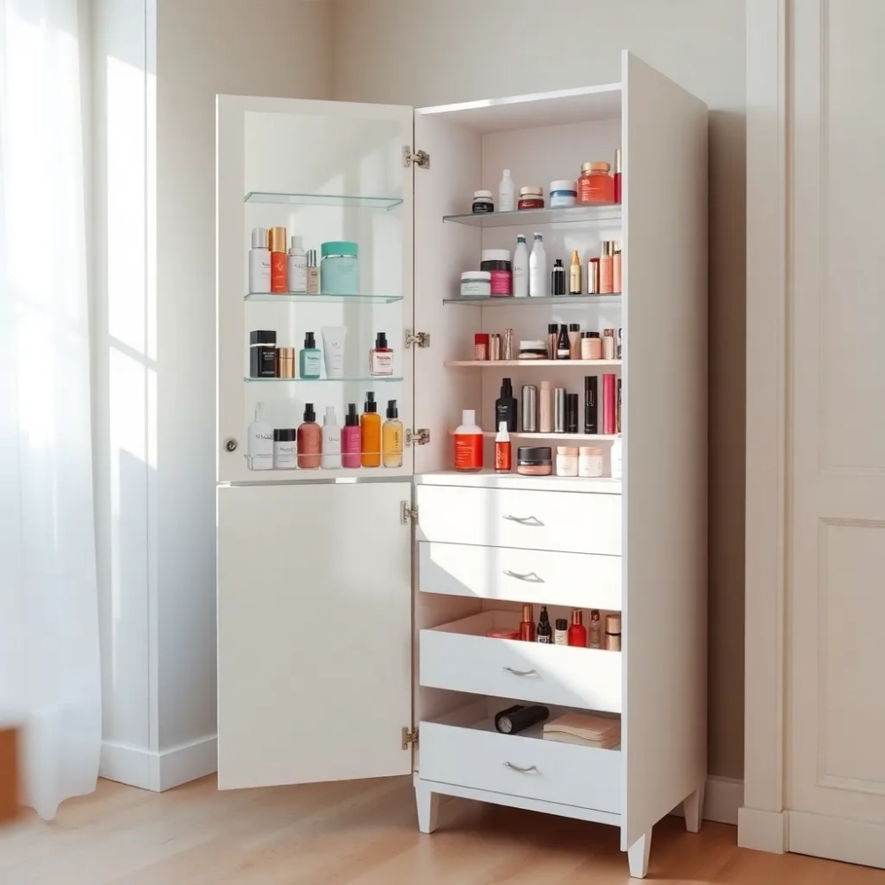 Szafka na kosmetyki do pokoju