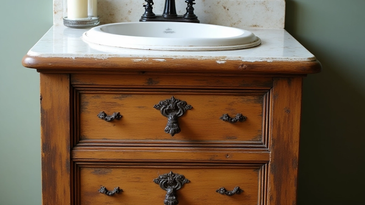 szafka pod umywalkę diy