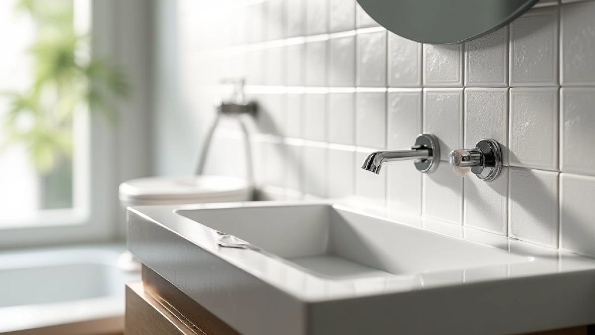 Szafka pod umywalkę z płytek