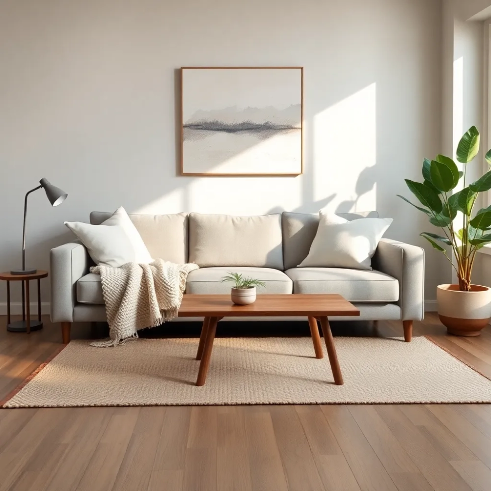 Szare ściany w salonie jakie dodatki