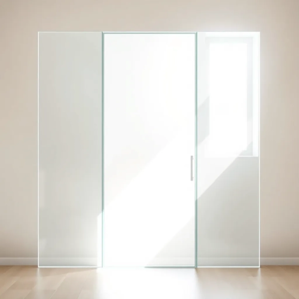 Szyba do drzwi pokojowych 54x142