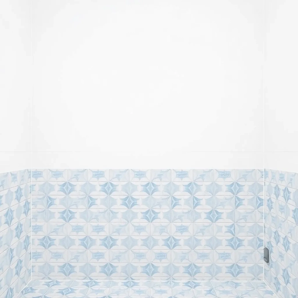 Tapeta do łazienki zamiast płytek