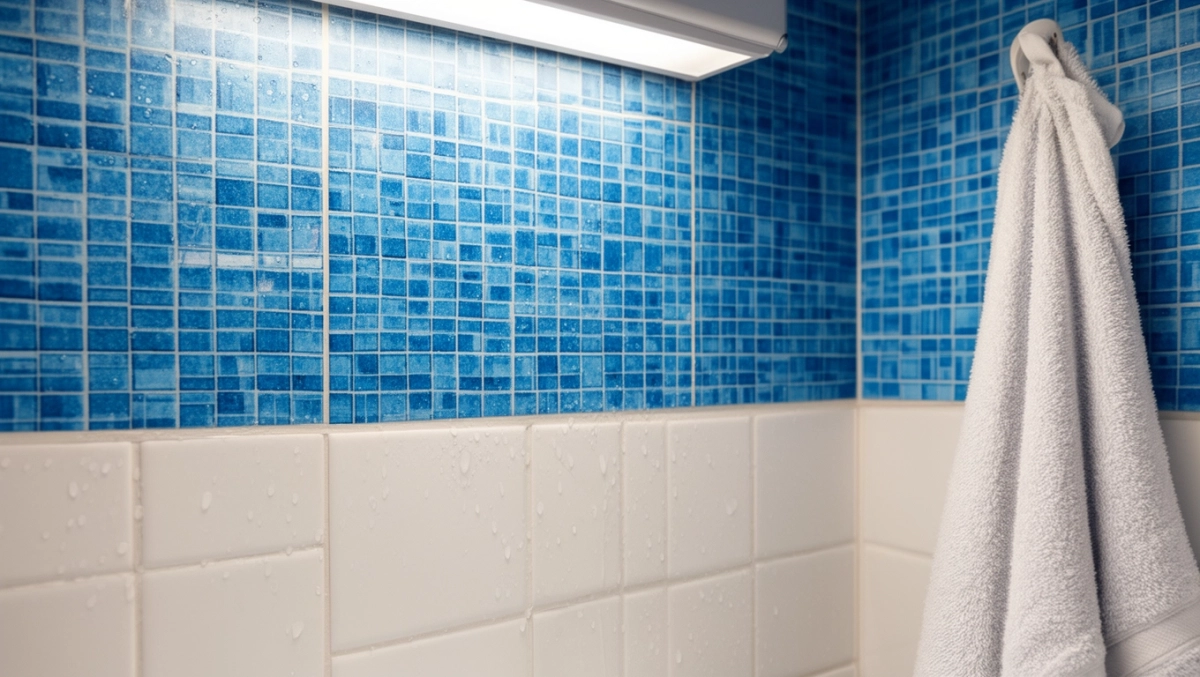 Tapeta na płytki łazienkowe