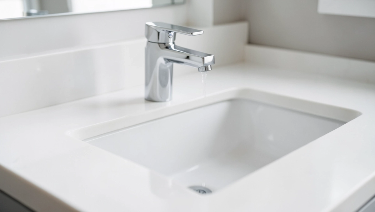 Umywalka do łazienki wpuszczana w blat