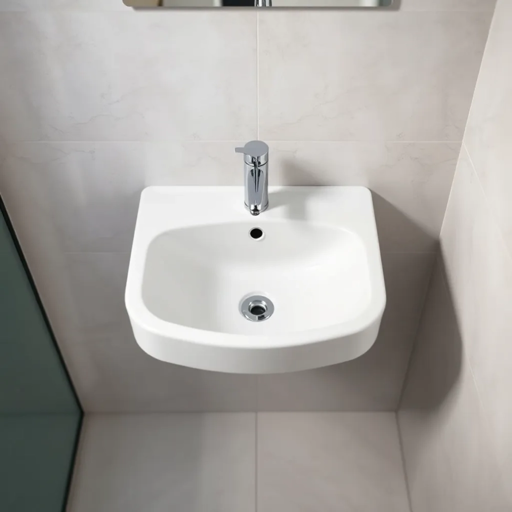 Umywalka na wysokości 100 cm