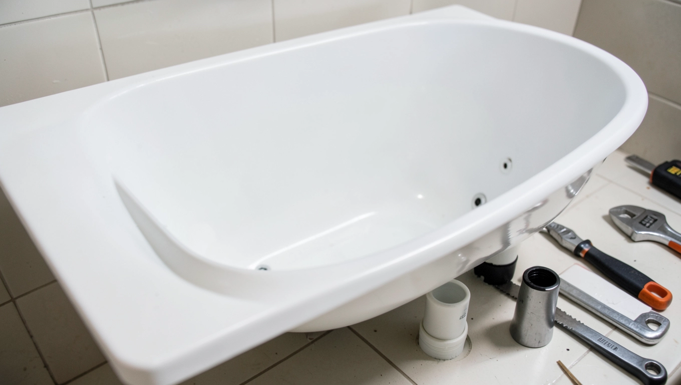 Usuwanie wanny bez kuci płytek i ścian