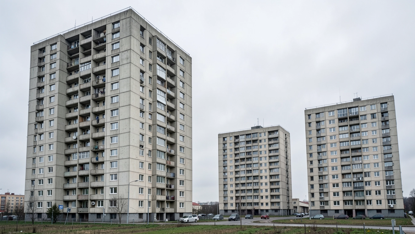 Waga bloków 10-piętrowych