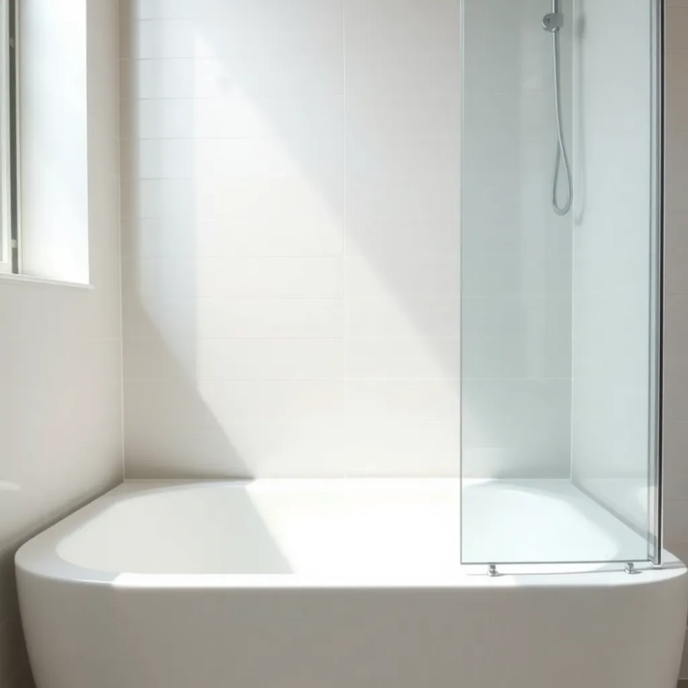 Wanna 110x70 z parawanem