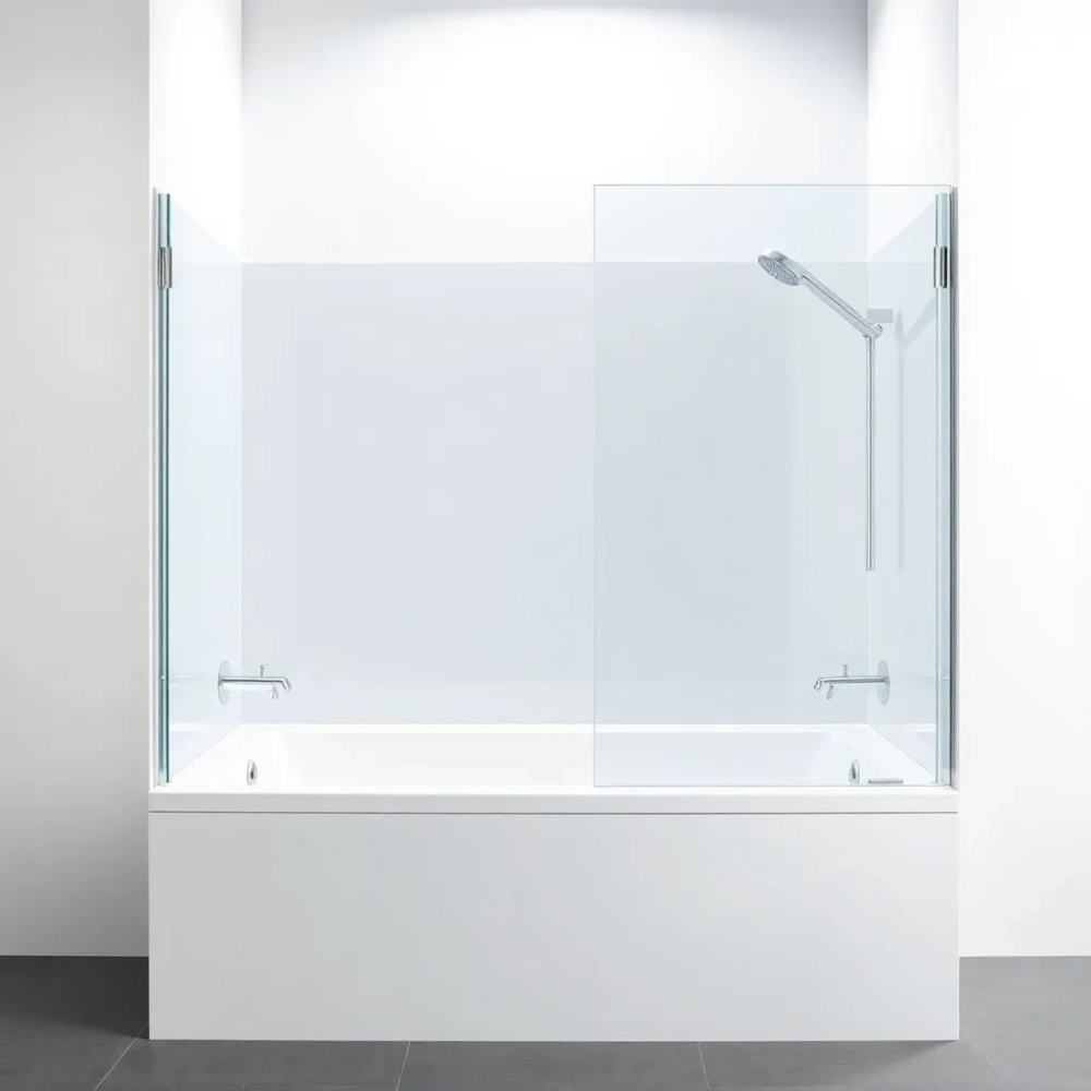 Wanna 120x70 z obudową i parawanem