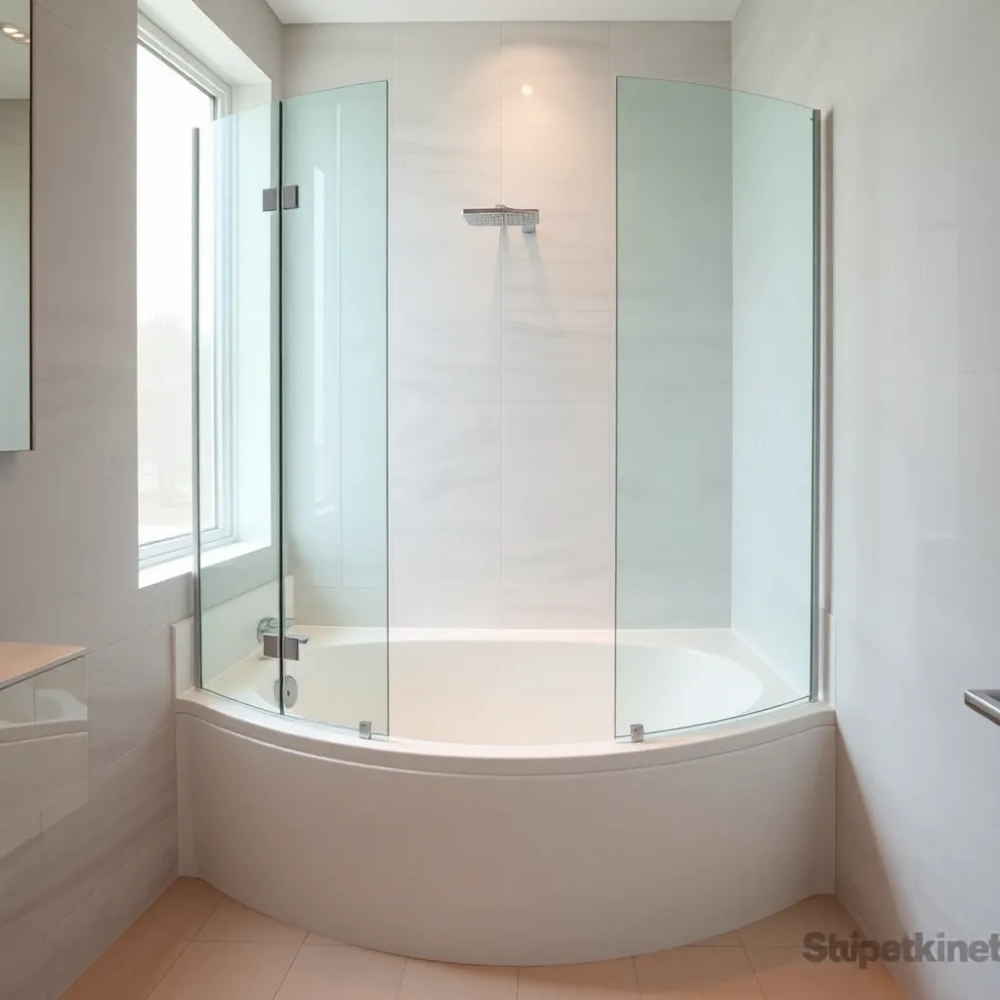 wanna narożna z parawanem 140x80obudowaparawan