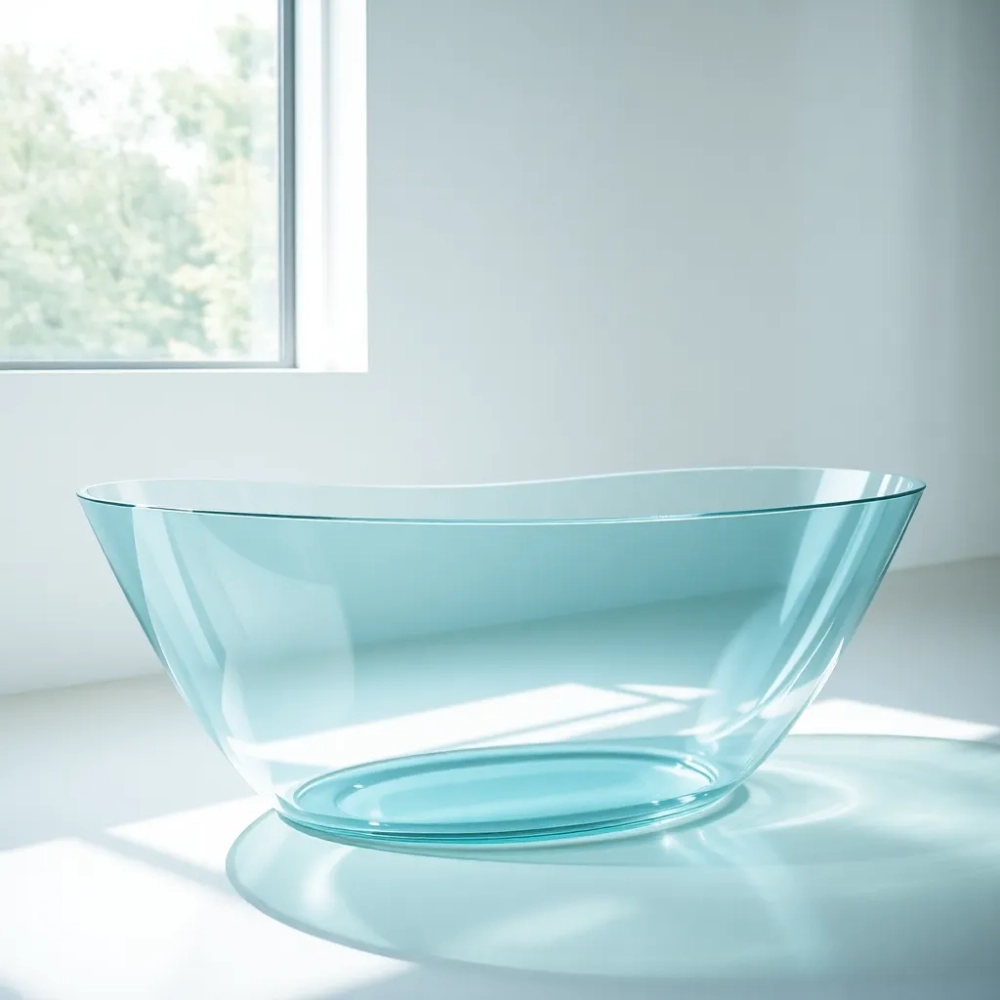 Wanna szklana besco cena