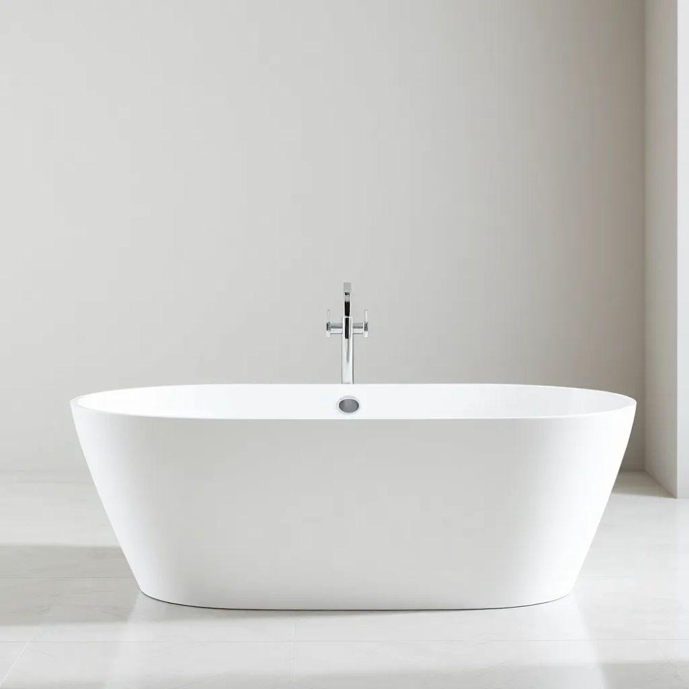 Wanna wolnostojąca 150 odpływ z boku