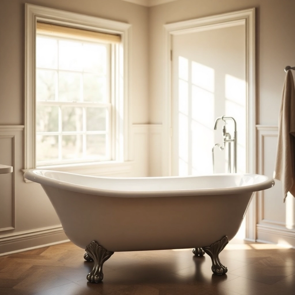 Wanny Żeliwne Emaliowane