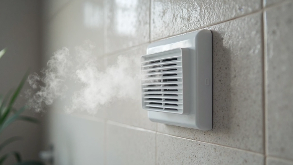 wentylacja łazienki w ścianie