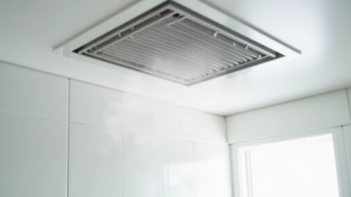 wentylacja w suficie łazienki