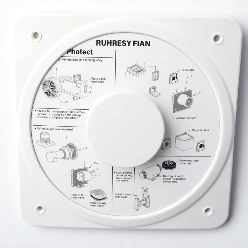 Wentylator łazienkowy instrukcja montażu