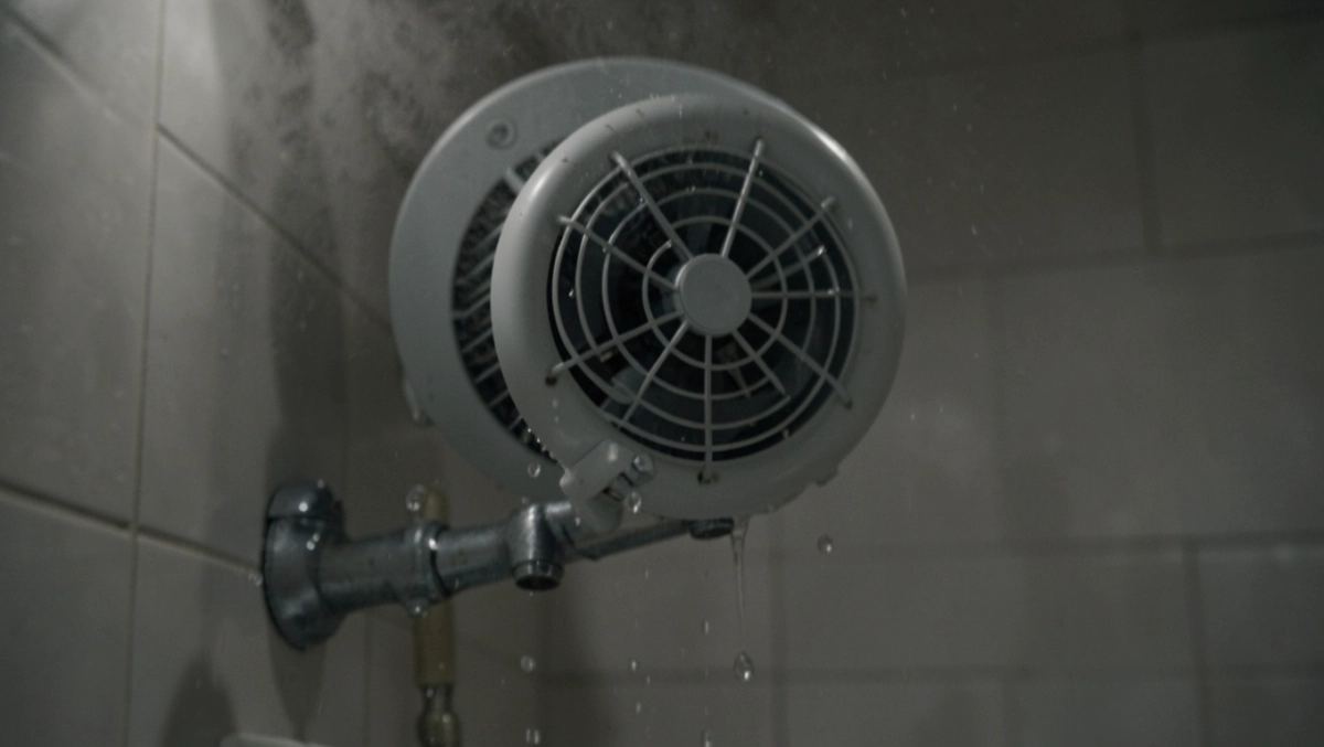 Wentylator łazienkowy nie wyłącza się