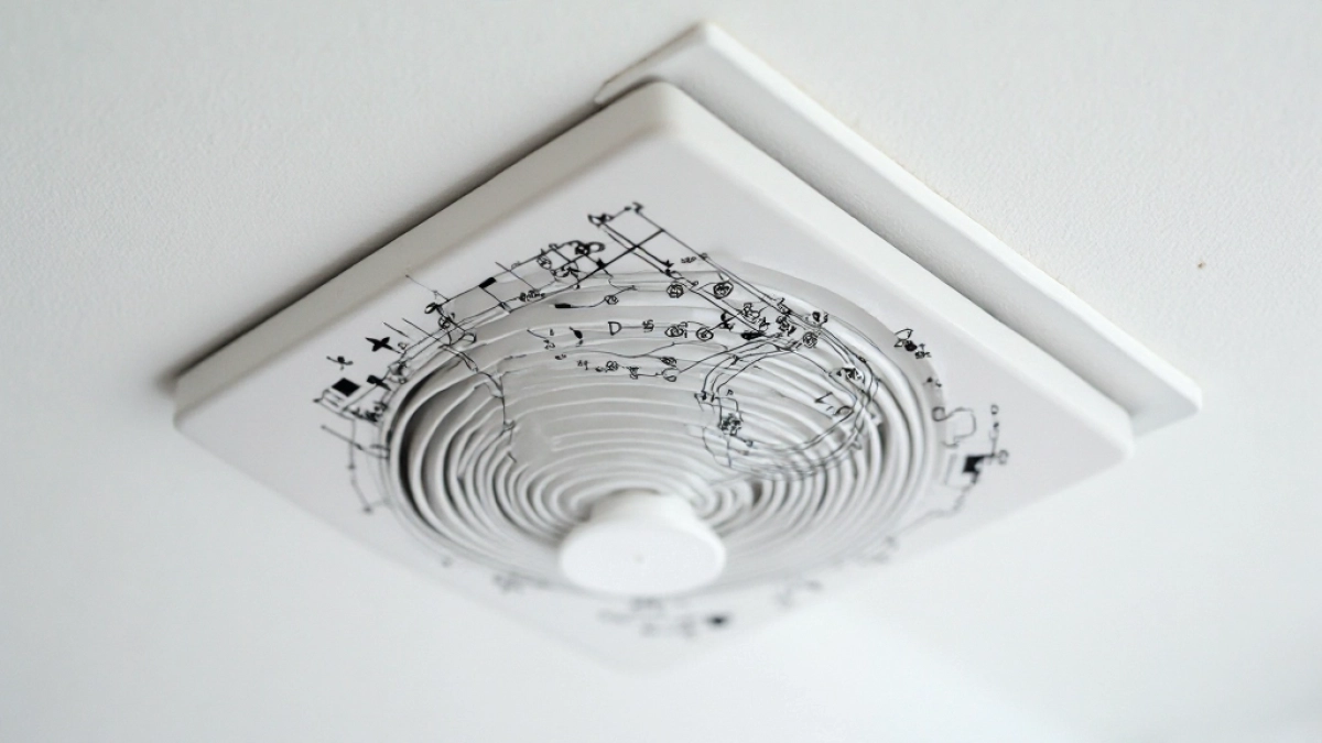 Wentylator łazienkowy z wyłącznikiem czasowym schemat