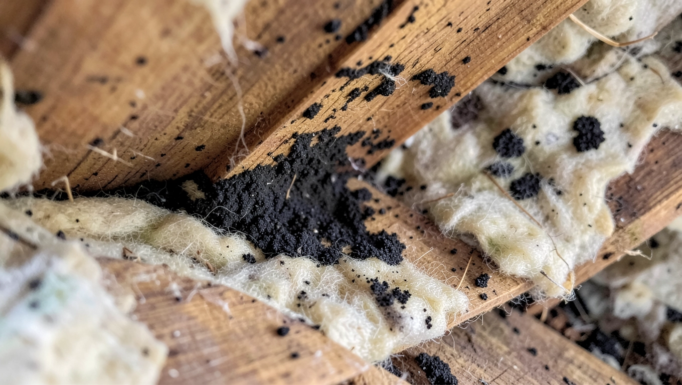 Wilgoć i pleśń w łazience na poddaszu – skutki braku wentylacji