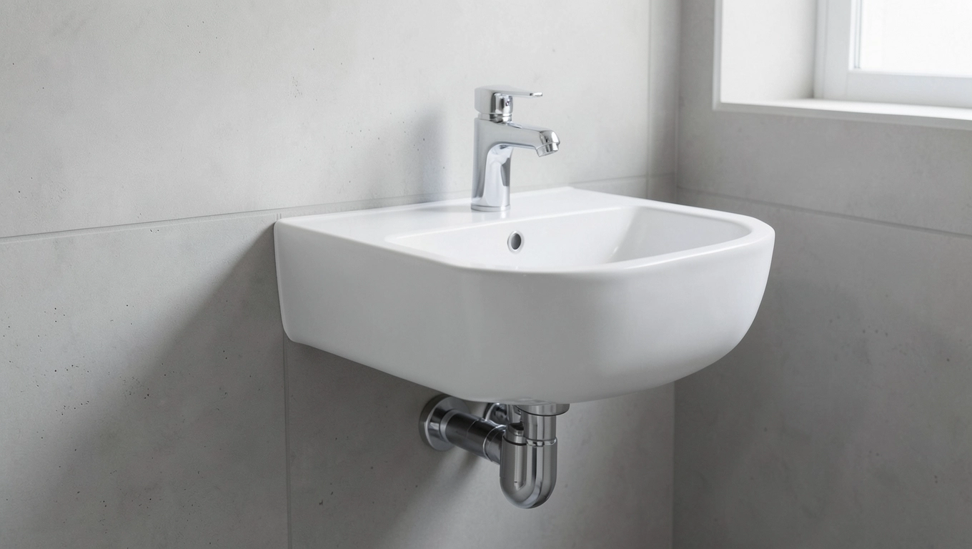 Wiszące umywalki regulowanej wysokości