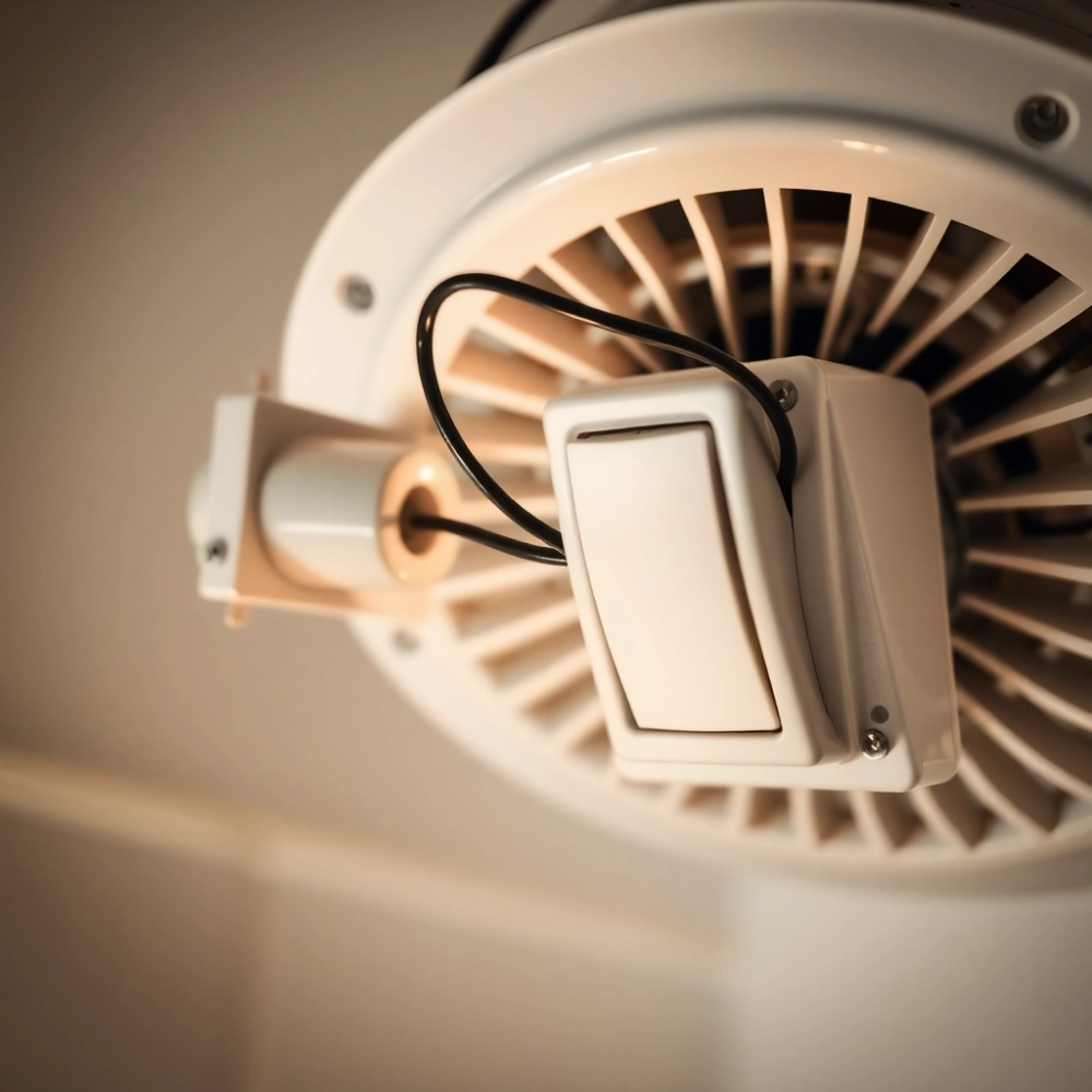 Włącznik światła jak podłączyć wentylator łazienkowy do oświetlenia