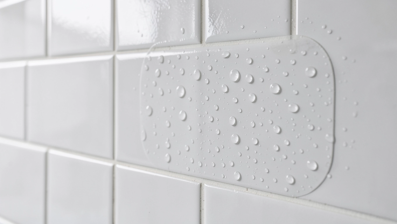 Wodoodporne naklejki na ściany łazienkowe