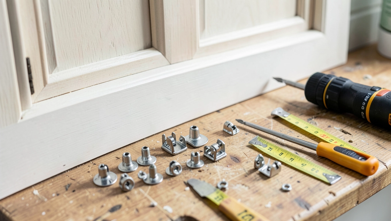 Wybór i przygotowanie zawiasów do szafki kuchennej