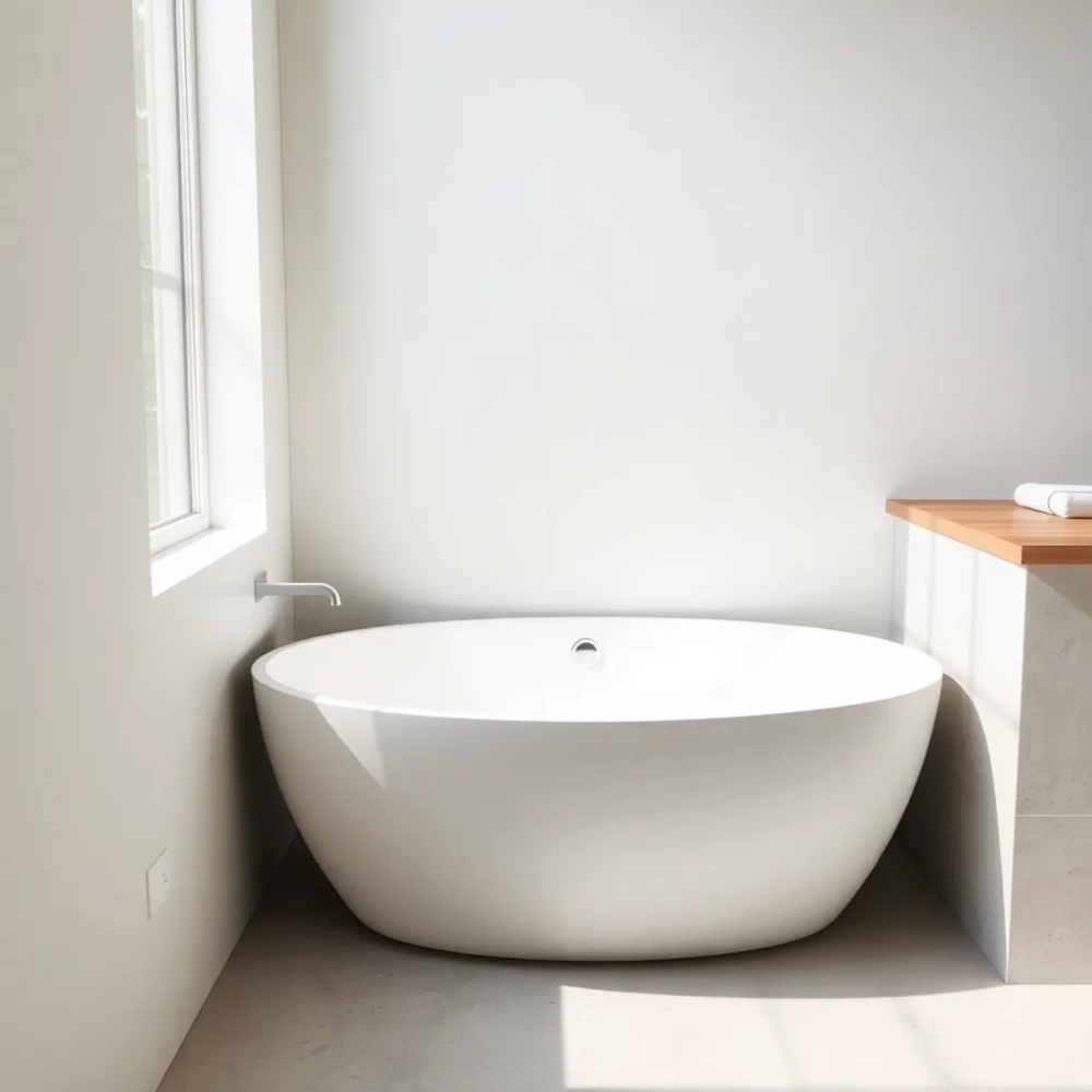 Wygodna wanna do zabudowy