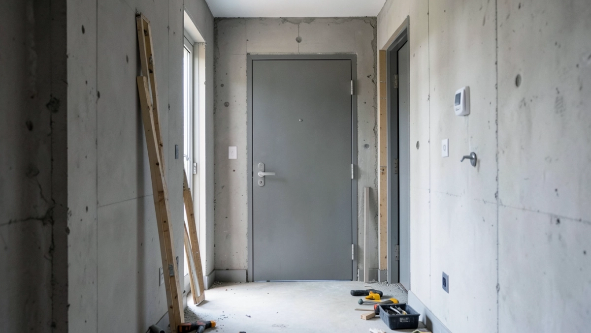 Wymiana drzwi wejściowych do mieszkania w bloku