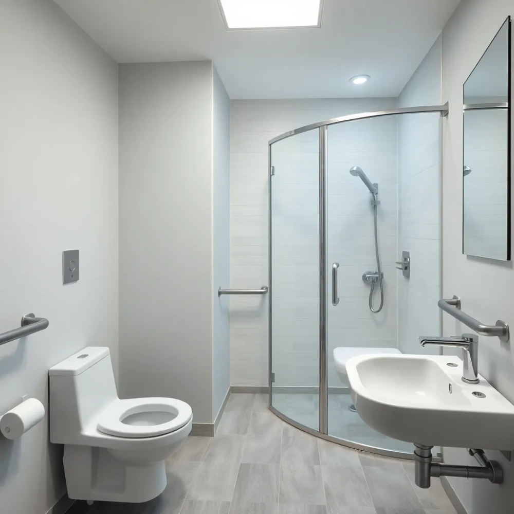 Wyposażenie łazienki dla niepełnosprawnych