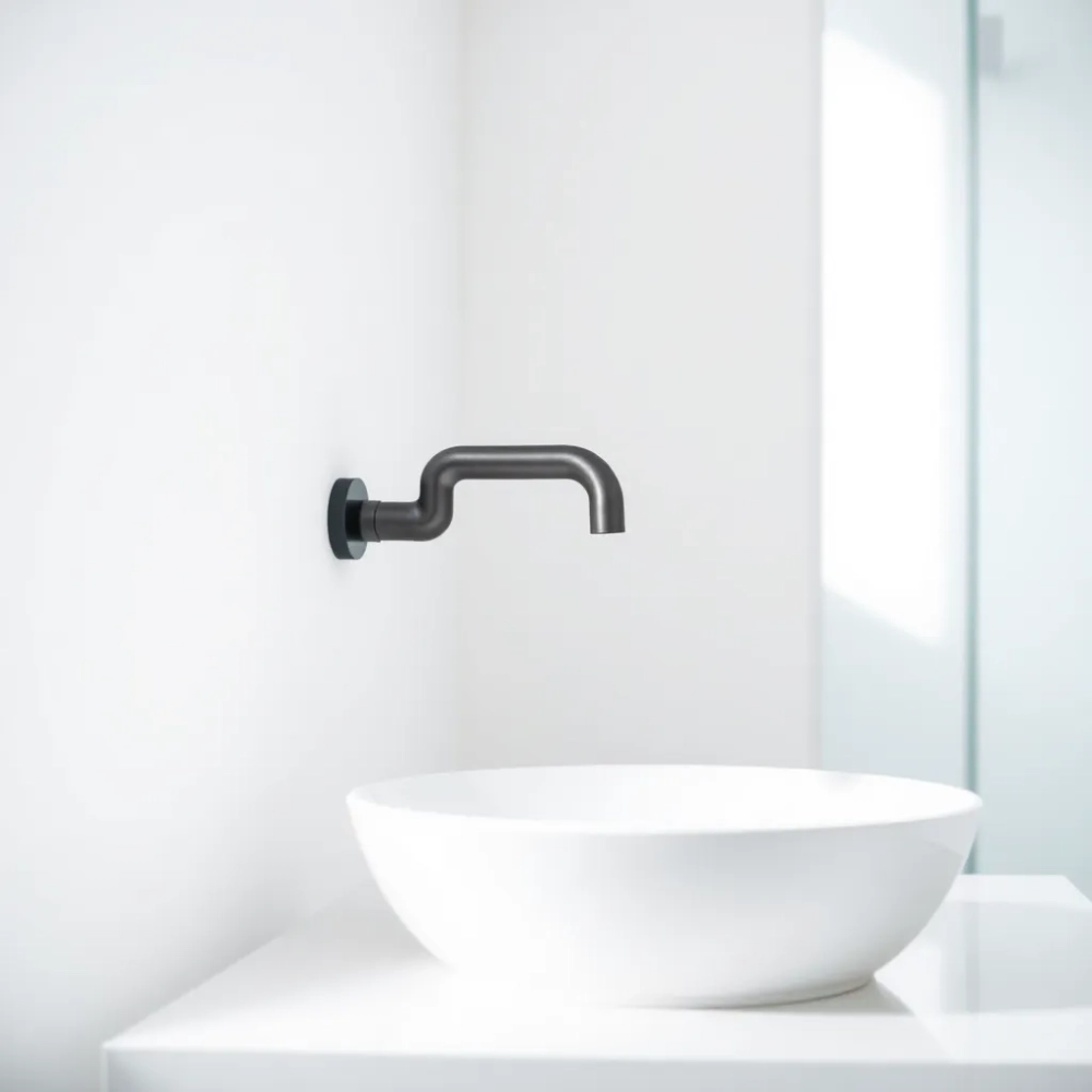 Wysokość baterii podtynkowej umywalkowej