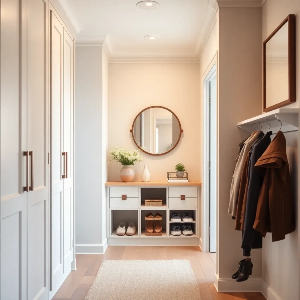 Zabudowa przedpokoju inspiracje