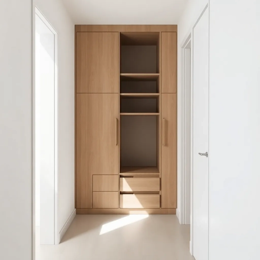 Zabudowa przedpokoju w bloku