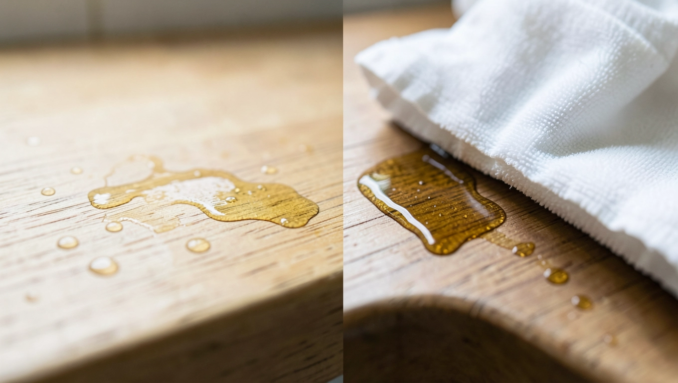 Zalety oleju do blatów łazienkowych