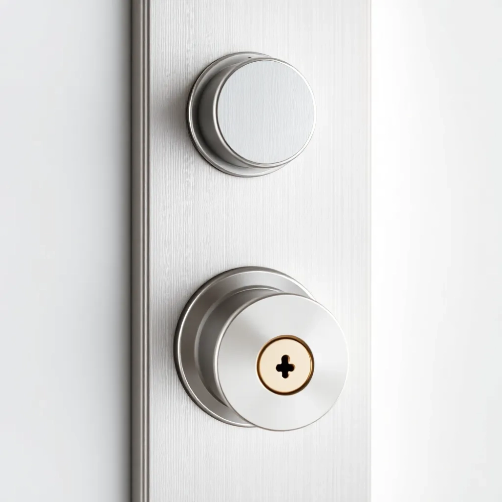 Zamek do drzwi pokojowych z wkładką