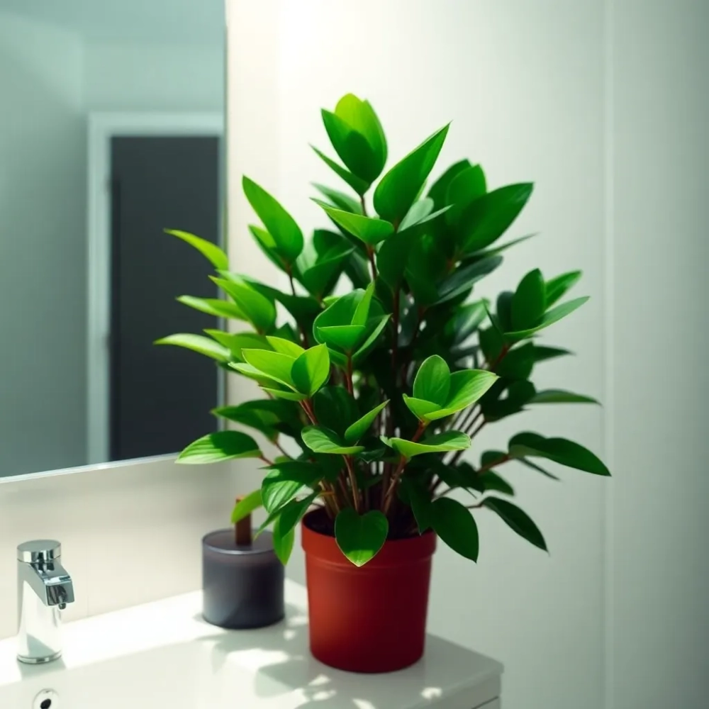 Zamiokulkas do łazienki bez okna