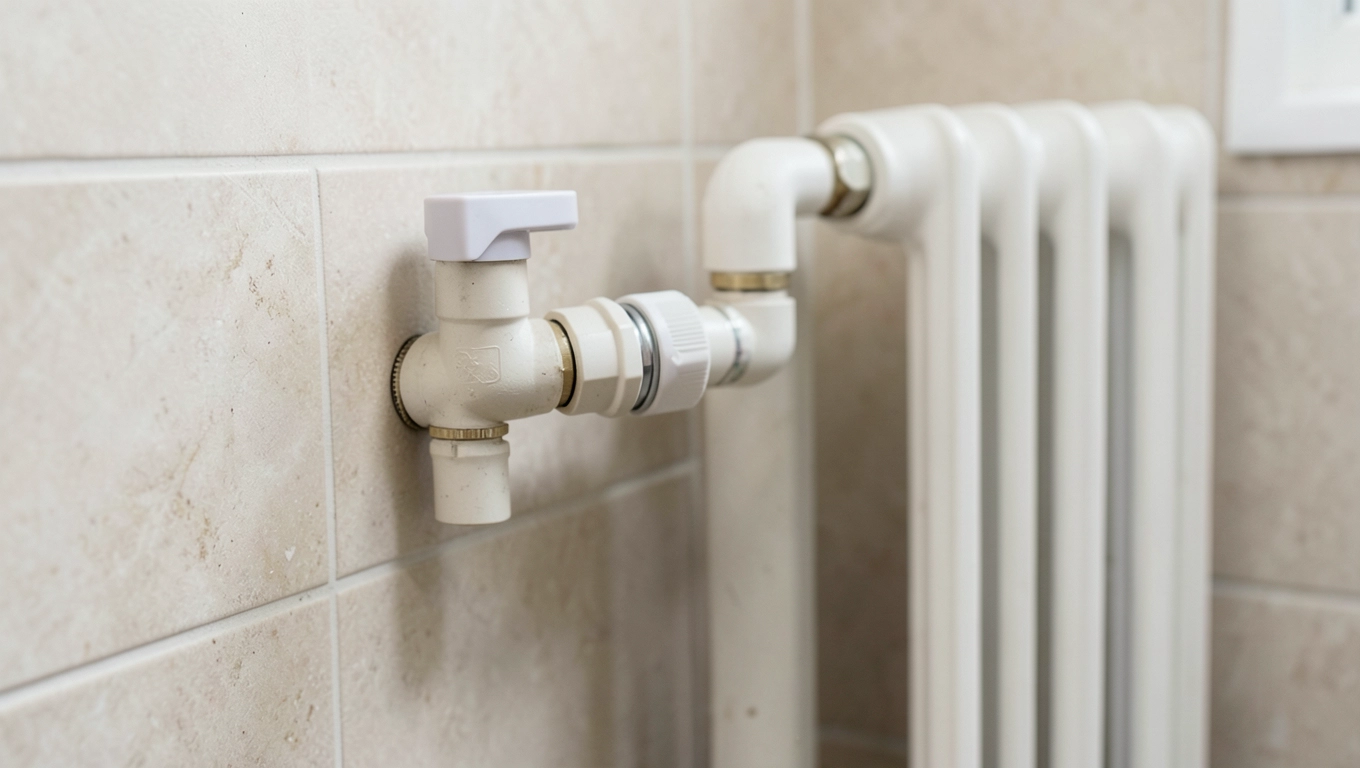 Zawór kątowy czy prosty do grzejnika łazienkowego PEX