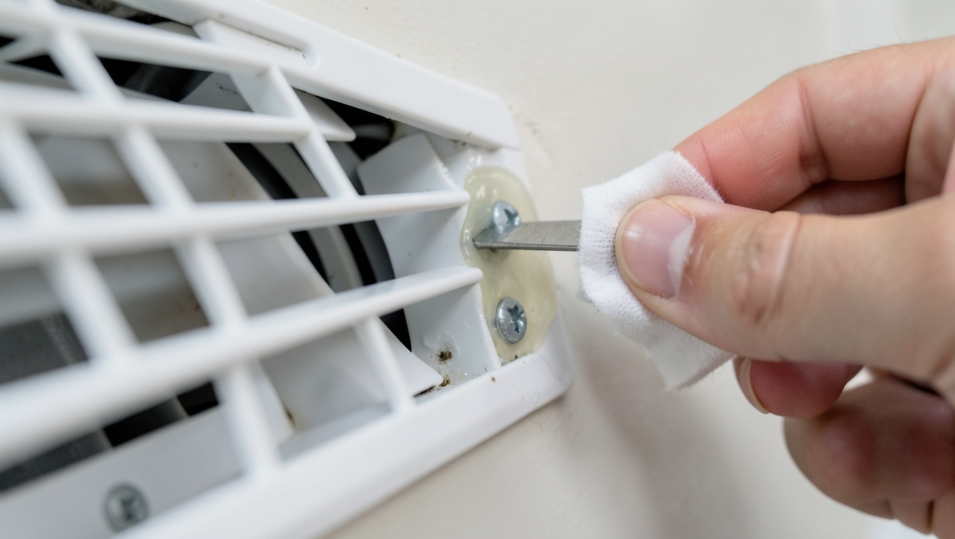 Zdejmowanie kratki wentylacyjnej